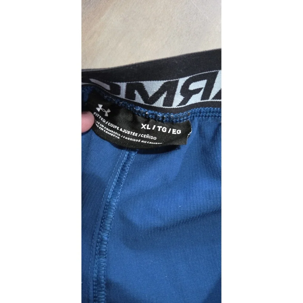 Under Armour Blue Vanish Woven Shorts Men Sz XL
